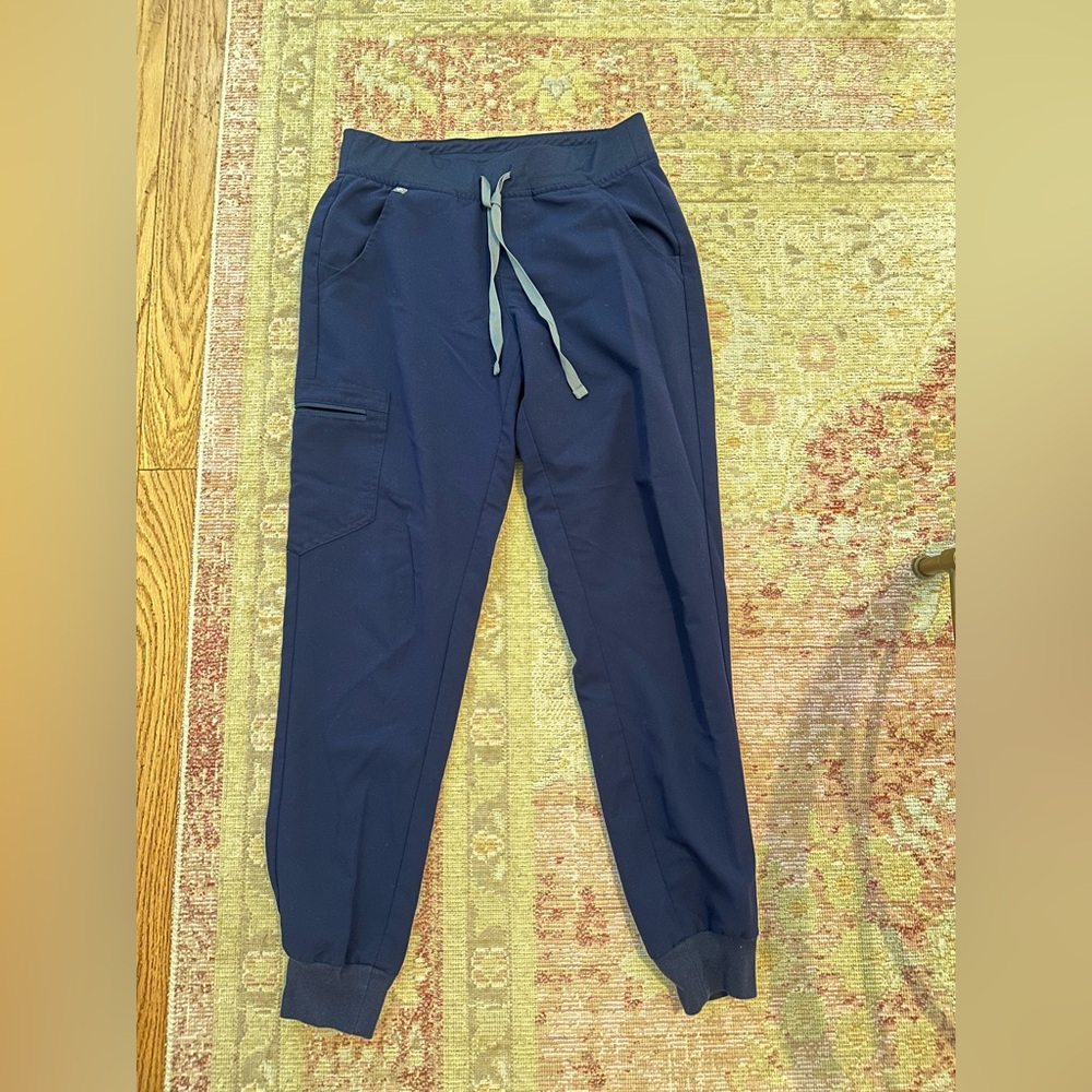 Figs Women’s  Navy Blue Zamora Jogger Scrub Pants